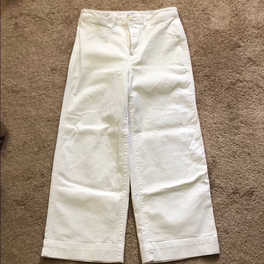 GAP High Rise Wide-Leg Crop